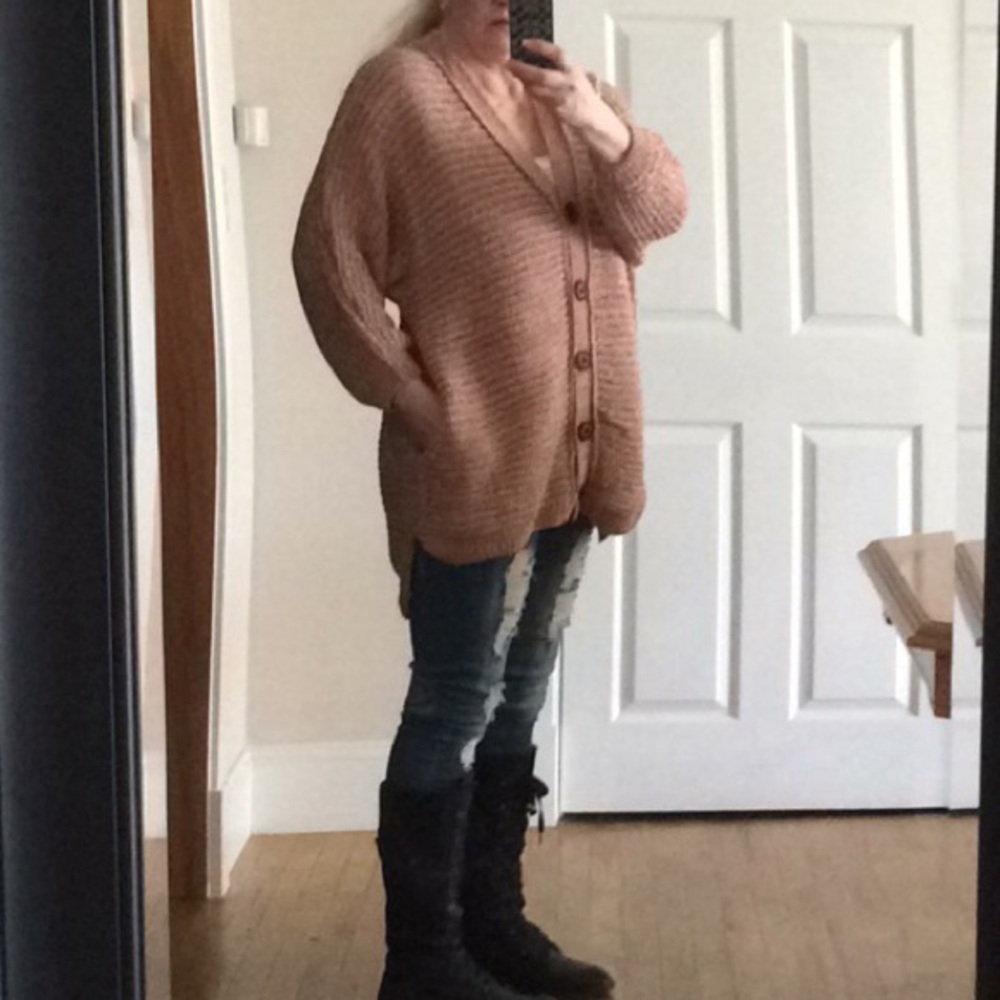 NWT Blush Women’s Listicle Chenille Knit Cardigan - Picture 7 of 7